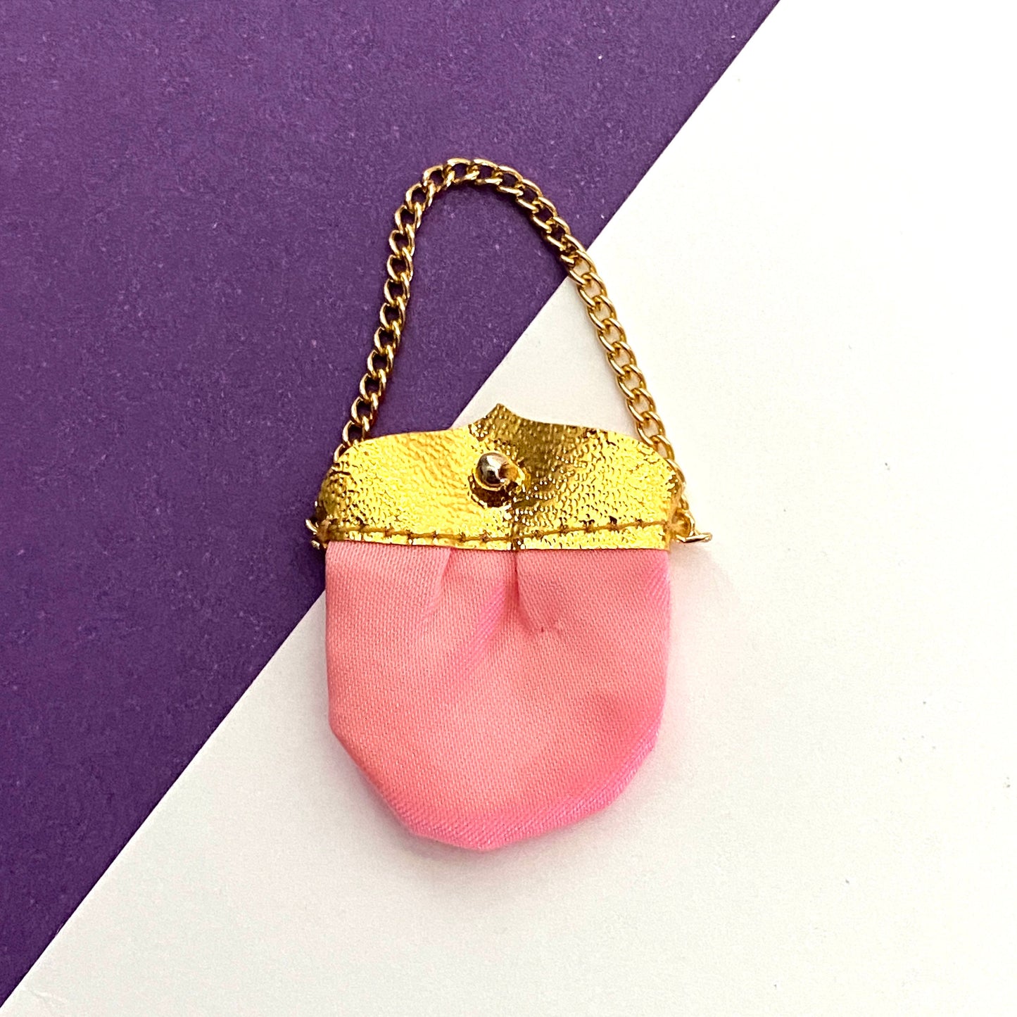 Vintage Mod Barbie Pink Purse to Pink Premier #1596 & All The Trimmings 1960s