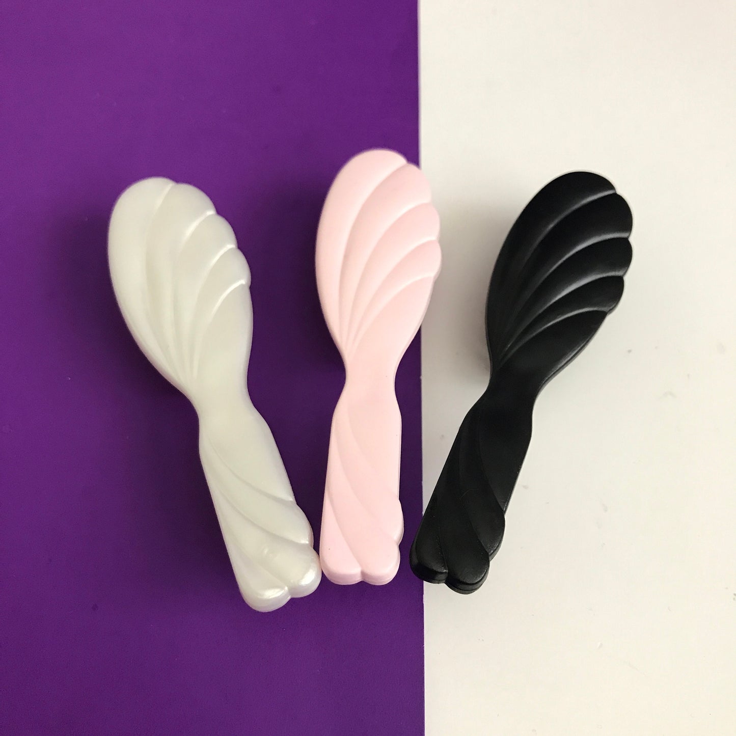 Vintage Barbie Doll Hair Brush Pink, Black or Pearl White - Pick One Brush For Restyling Ponytails and Hair Maintenance