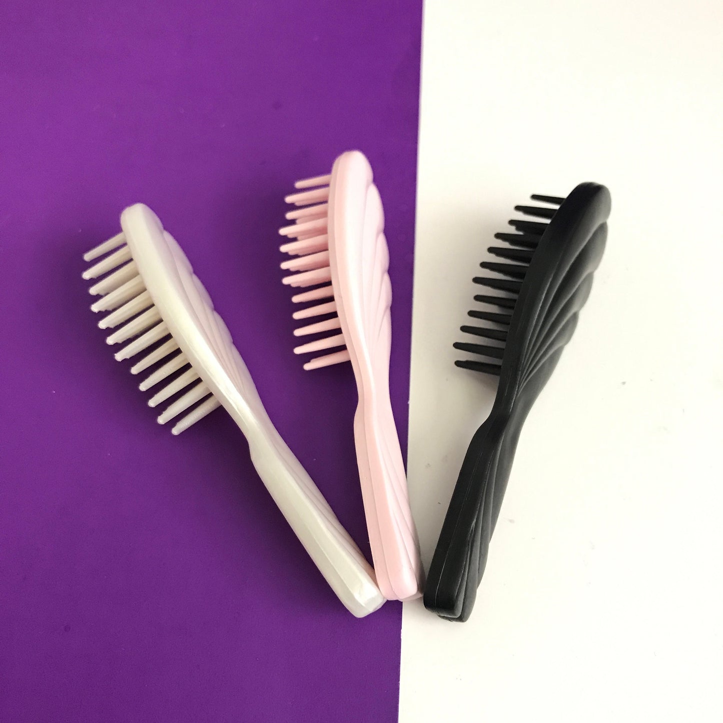 Vintage Barbie Doll Hair Brush Pink, Black or Pearl White - Pick One Brush For Restyling Ponytails and Hair Maintenance