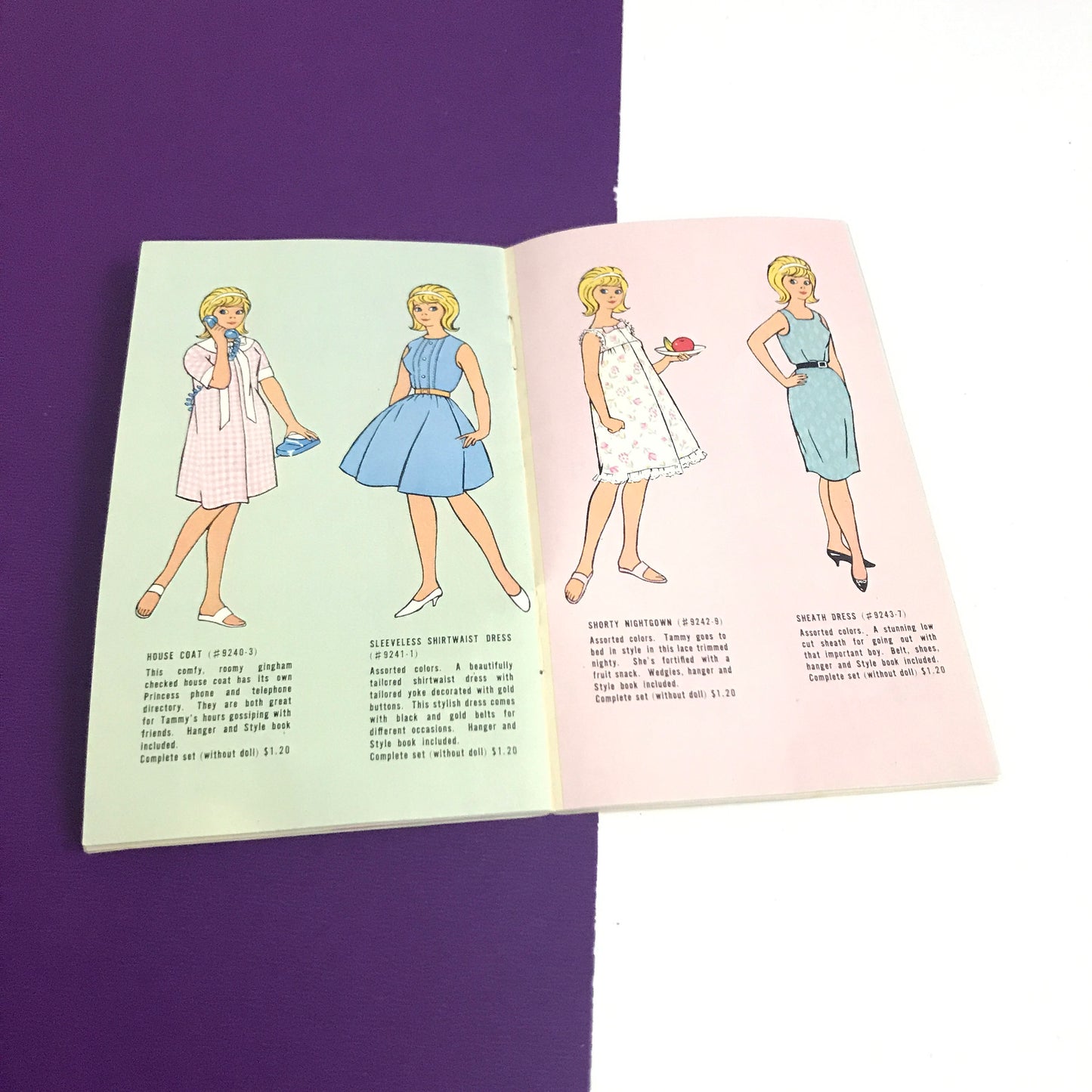 Vintage Tammy & Tammy Doll Family Fashion Booklet - Outfit Guide 1960s