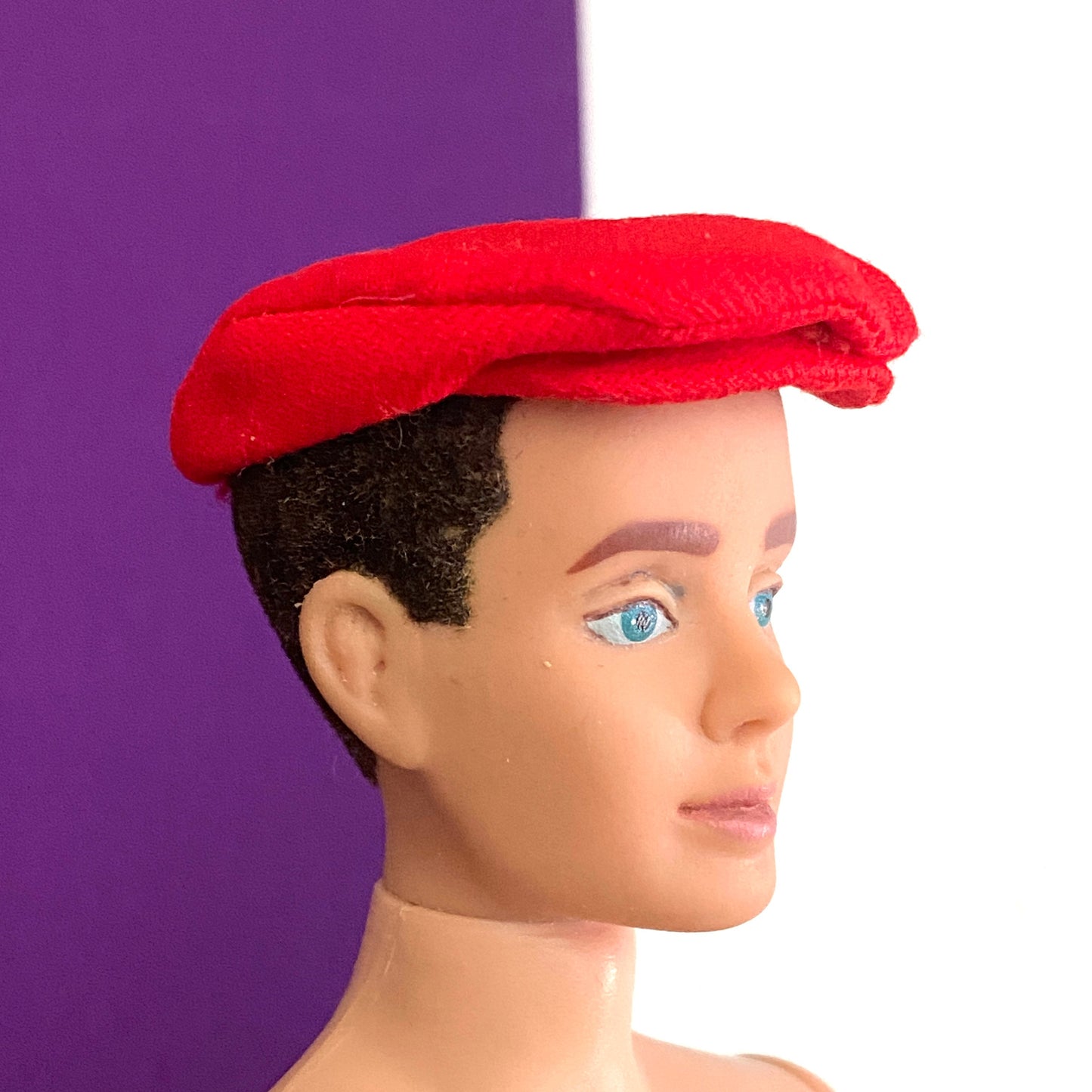 Vintage Ken Doll Rally Day Red Hat Cap #788