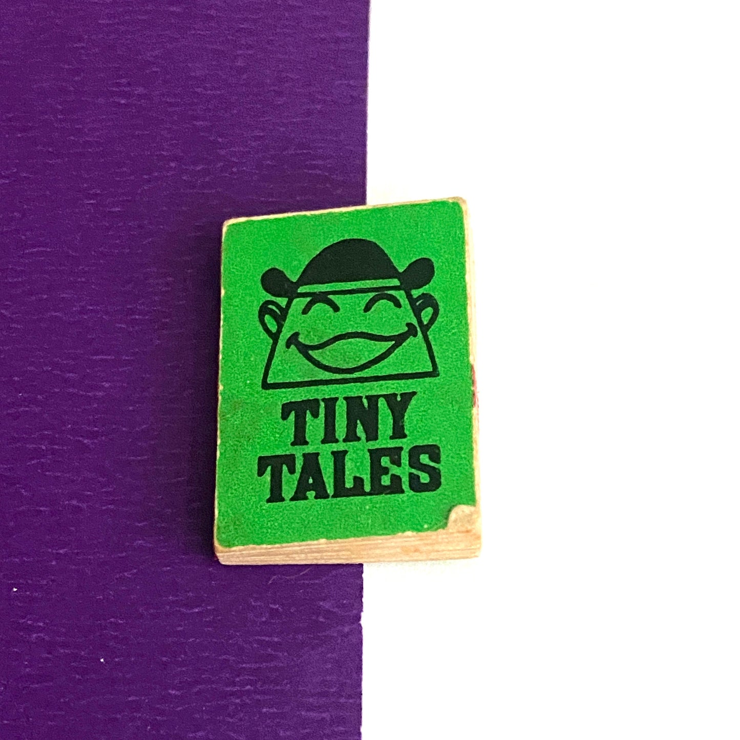 Vintage Tiny Tales Mini Books Green Comic 1965 ~ Gumball Prize