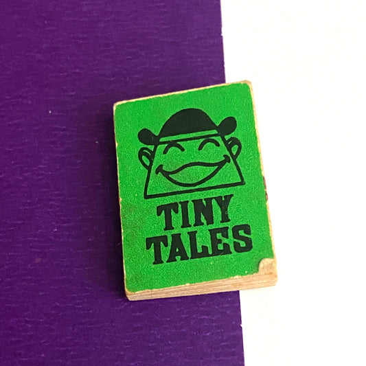 Vintage Tiny Tales Mini Books Green Comic 1965 ~ Gumball Prize