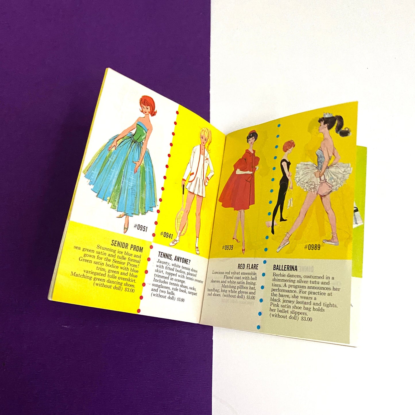 Vintage Barbie Fashion Booklet Brochure For Barbie Ken Midge Skipper 1961 Book 1