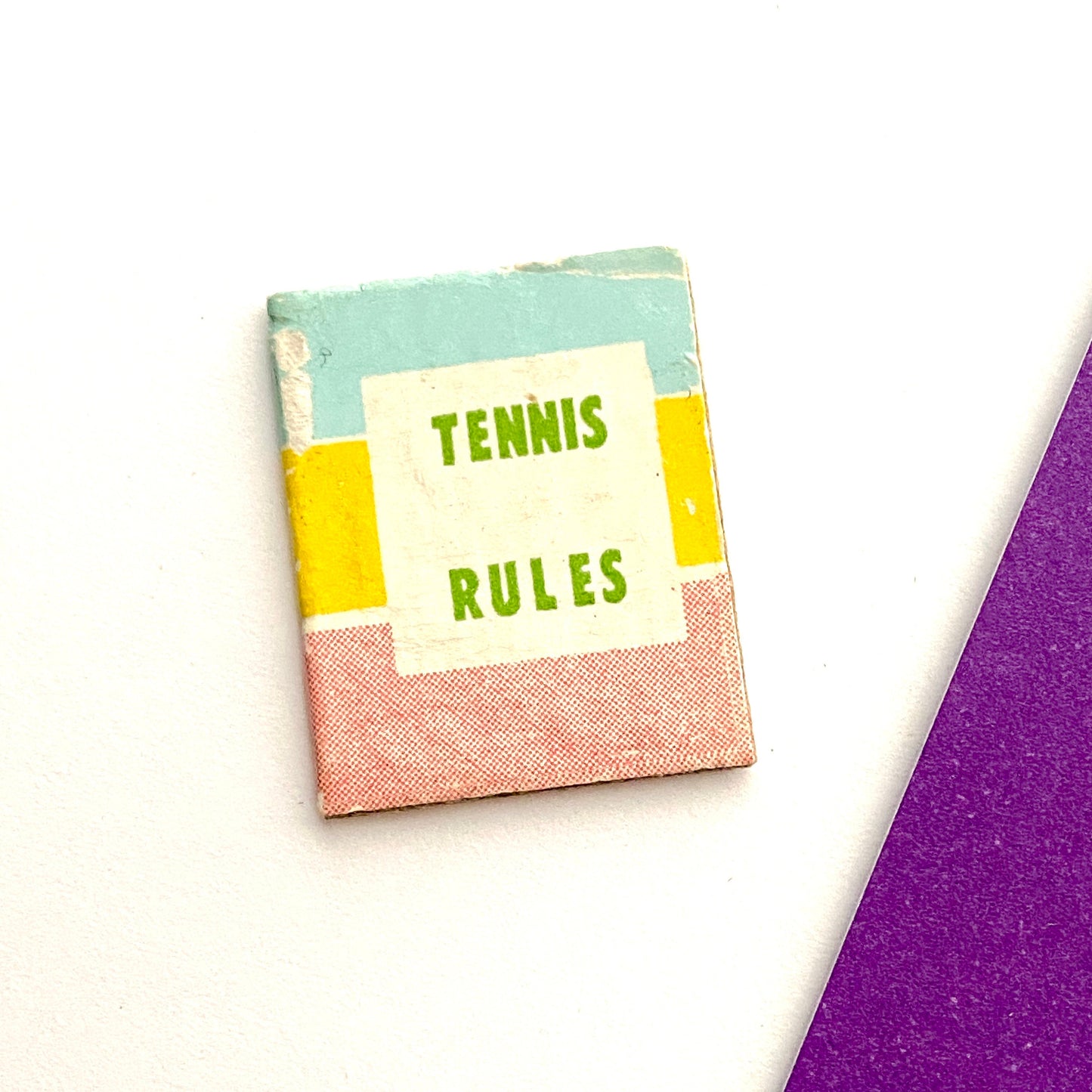 Vintage Barbie Tennis Anyone? Tennis Rules "Book" #941