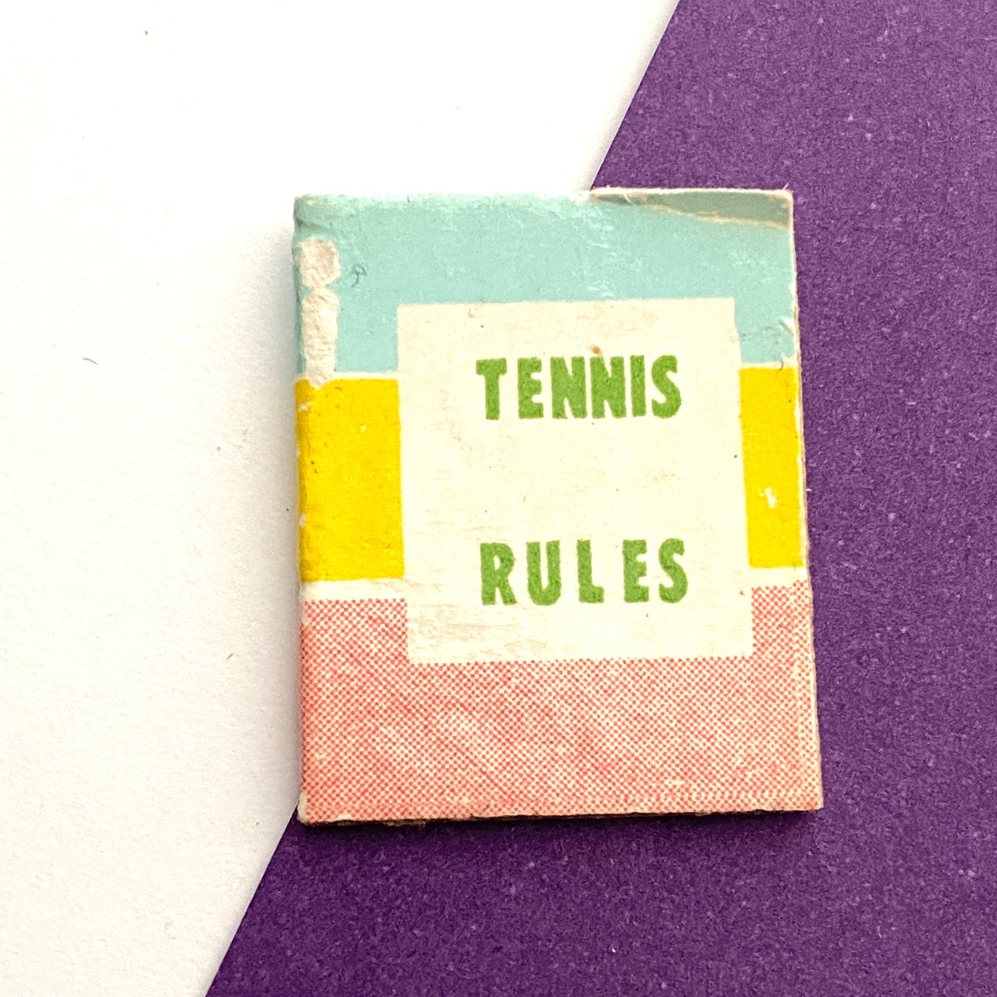 Vintage Barbie Tennis Anyone? Tennis Rules "Book" #941