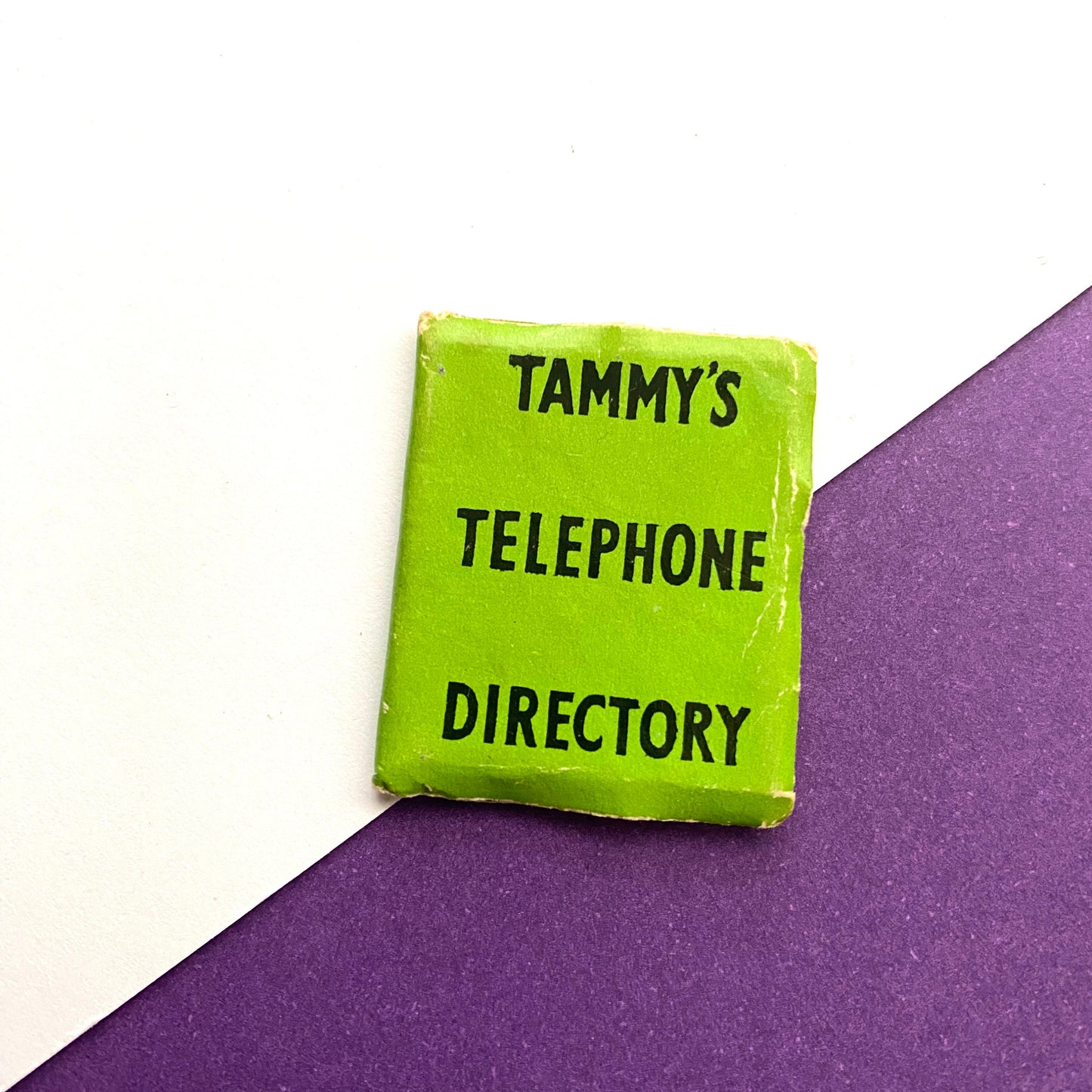 Vintage Tammy Doll Telephone Directory Ring A Ding & More 1960s