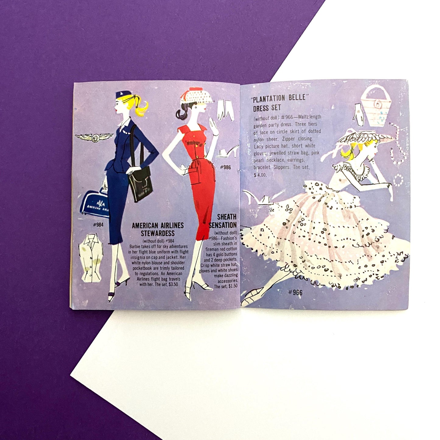 Vintage Barbie Doll 1960s Fashion Brochure Booklet 1961