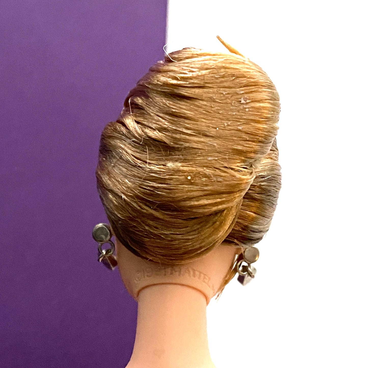 Barbie Doll 1999 Blonde Hair Updo with Earrings TNT Waist