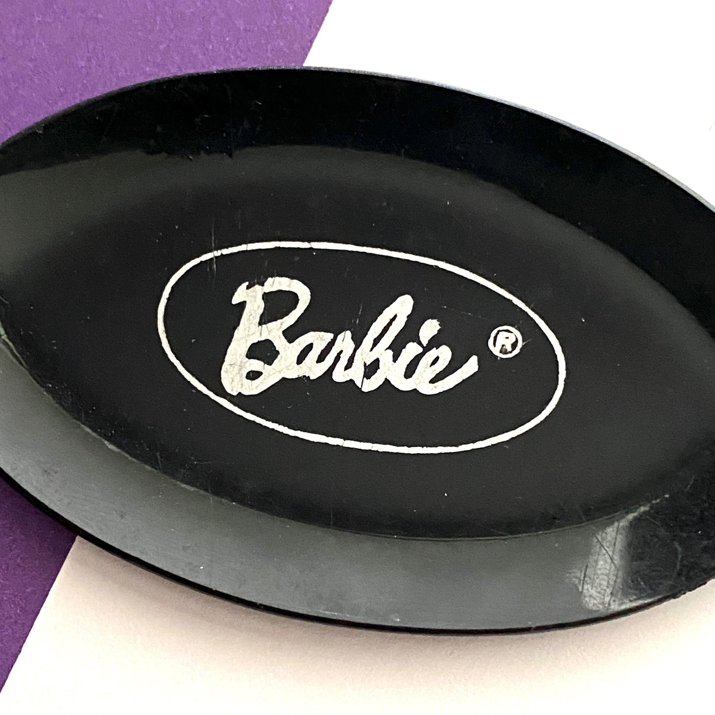 Vintage Barbie Friday Night Date Black Serving Tray #979